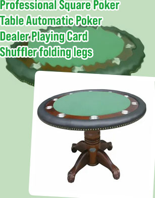 Automatic poker table
