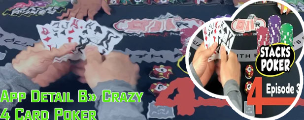 Crazy 4 card poker free game