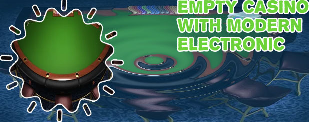 Electronic poker table