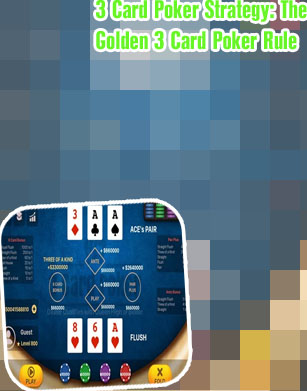 Pair plus three card poker