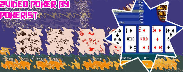 Video poker 100 hands free